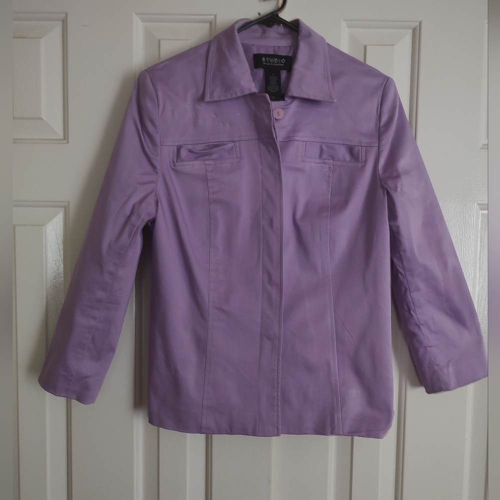Liz Claiborne Studio Lavender Jacket